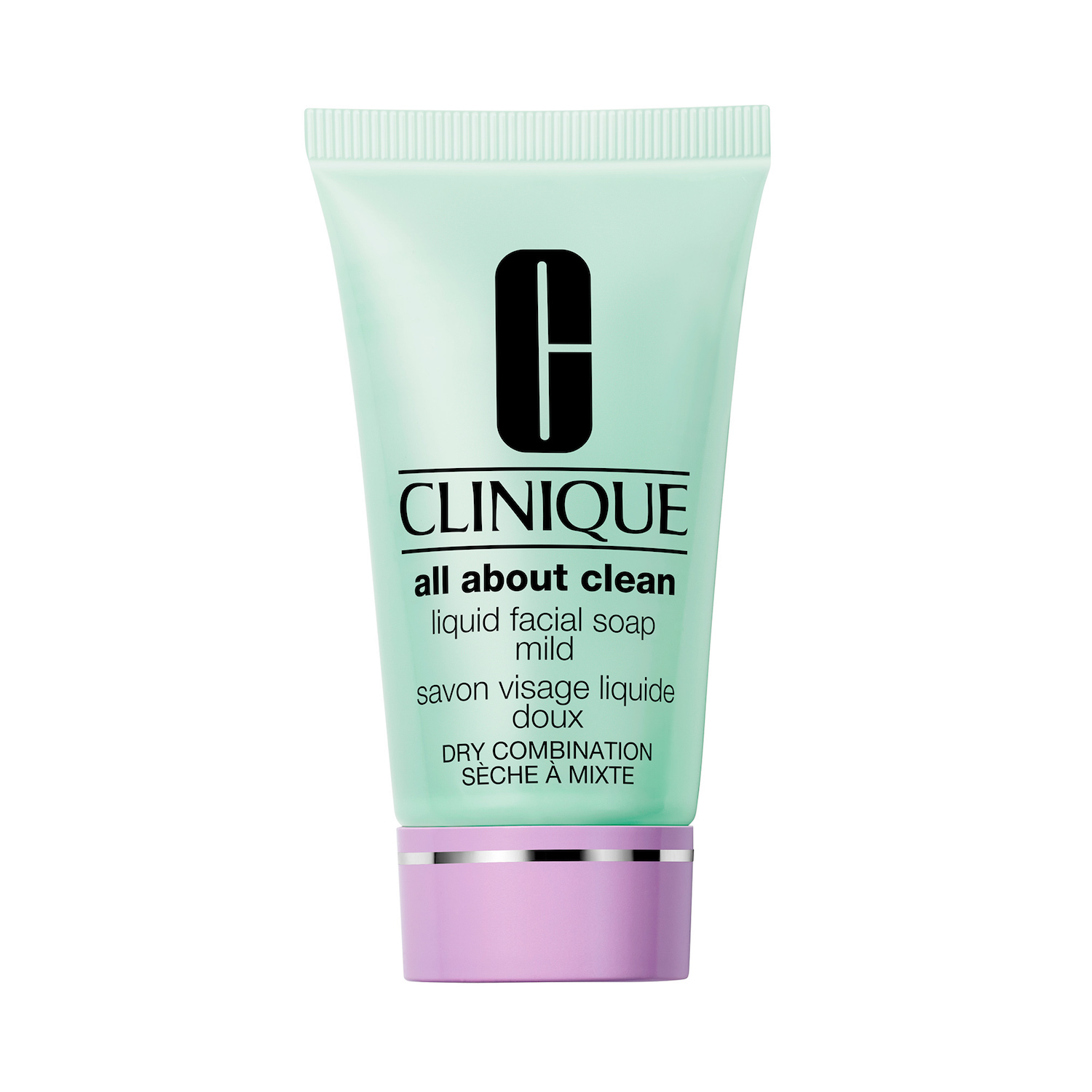 mini all about clean™ liquid facial soap limpiador para piel seca